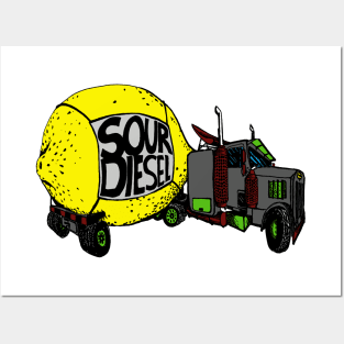 Sour Diesel Posters and Art